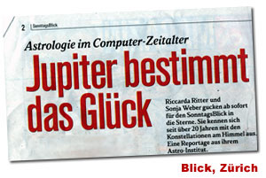 Ausriss Blick Zürich